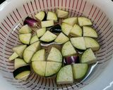 お子様&離乳食に♪なすのそぼろあん煮☆作り方1写真