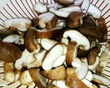小松菜と椎茸のバターオイスター炒め♥簡単作り方1写真