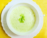 塩酒粕と豆乳で♪ふわふわレタスポタージュ作り方5写真