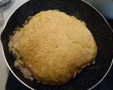 フライパンで小麦粉なしの広島風お好み焼き作り方4写真
