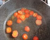 焼きミニトマトのチーズオムレツ作り方1写真