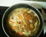 カレーうどん★おでんの残り汁リメイク作り方1写真