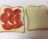 簡単！トマトとチーズのホットサンド作り方3写真