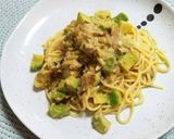 アボカドとツナのクリームスパゲッティ作り方9写真