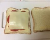 簡単！トマトとチーズのホットサンド作り方4写真