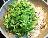 150円未満！豚もやし豆苗のポン酢炒め☆作り方3写真