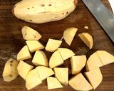 オリジナル☆薩摩芋と林檎のバジル風味パイ作り方3写真