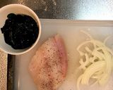 タラとわかめの濃厚クリーム煮作り方1写真