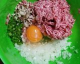 ハンバーグおんチーズ作り方1写真