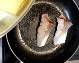 ビールが進む…ブリのガリバタ炒め！作り方1写真