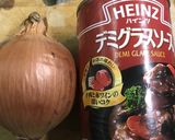 煮込みハンバーグ デミグラスソース作り方1写真