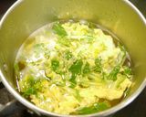 簡単！菜の花のお味噌汁作り方3写真