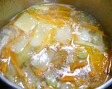簡単！枝豆いっぱい春スープ作り方4写真