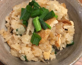 簡単＆美味♪ゴボウと油揚げの炊き込みご飯作り方8写真