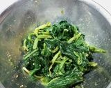 ほうれん草の胡麻和え作り方3写真