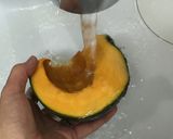 レンコンとかぼちゃの添え物・付け合わせ作り方1写真