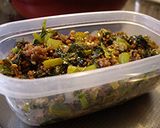 大根葉の甘味噌ふりかけ作り方5写真