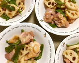 鶏肉と蓮根のこっくり黒酢炒め作り方8写真