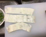 それを捨てるなんて〜大根の皮と茎の浅漬け作り方1写真