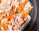 野菜たっぷりヘルシー豚こまの生姜焼き作り方6写真