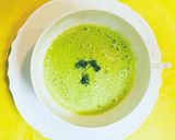 塩酒粕と豆乳で♪ふわふわ小松菜ポタージュ作り方5写真