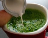 宇治抹茶ラテ☝ネスカフェドルチェグスト♪作り方4写真