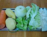 野菜まるごとのポタージュスープ作り方1写真