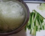 肉うどんサラダ作り方1写真