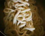 温♡めんたい豆乳うどん♪作り方2写真