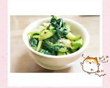 マクロビ☆小松菜の和風マスタード和え作り方3写真