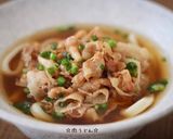 ☆肉うどん☆作り方5写真