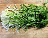 水菜とえのきの胡麻塩昆布サラダ作り方2写真