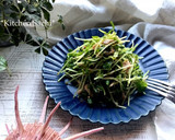 水菜とえのきの胡麻塩昆布サラダ作り方12写真
