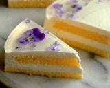 春を呼ぶ♪お花のヨーグルトムースケーキ作り方27写真