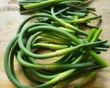 Garlic scape pesto作り方3写真