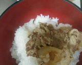牛丼サラダハーフ&ハーフ作り方2写真