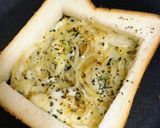 焦がしオニオンとチーズが旨い！トースト作り方2写真