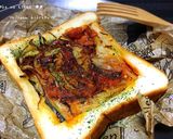 焦がしオニオンとチーズが旨い！トースト作り方4写真