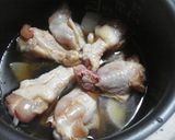炊飯器調理★手羽元の照り煮作り方4写真
