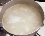 塩麹のかきたま汁作り方1写真