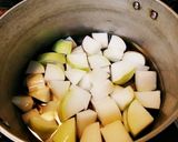 マクロビ☆大根のひき肉あんかけ風作り方1写真