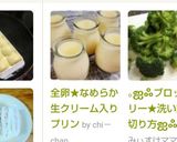 全卵★なめらか生クリーム入りプリン作り方4写真