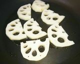 自家製ステーキソースで牛肉と蓮根ネギ炒め作り方1写真