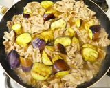 こってり旨々！豚ロース肉なす★角煮の味。作り方8写真