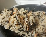 川海老とひじきの炊き込みご飯作り方11写真