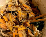 春の風味 せりとほうれん草の白和え作り方6写真