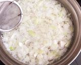 風邪の時に☆大根と鶏胸肉の味噌おじや作り方3写真