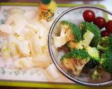 鶏肉のレモン風味野菜添え♡作り方1写真