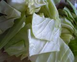 嗚呼、炊飯器で、もつ鍋風煮込み作り方1写真