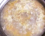 風邪の時に☆大根と鶏胸肉の味噌おじや作り方6写真